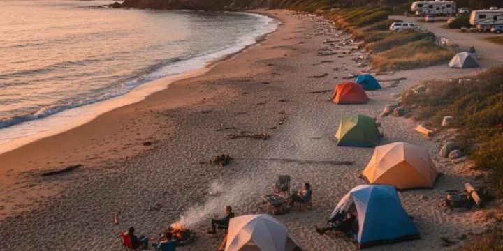 Best Camping Beaches In The USA